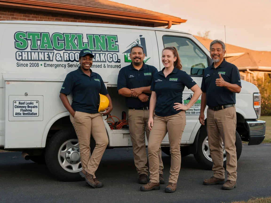 Chimney flashing repair company in Skidmore, MO